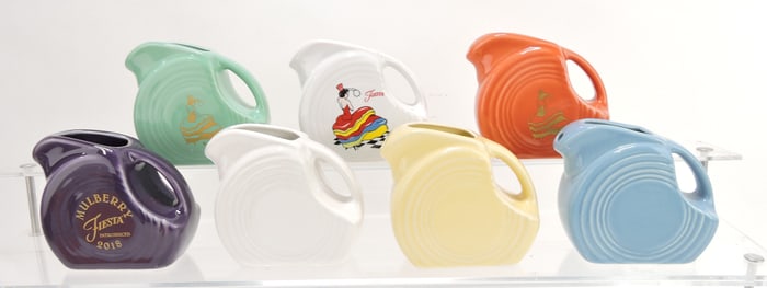 Fiesta Post 86 mini disc pitcher group,