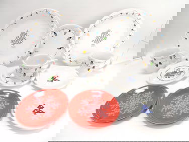 Fiesta Post 86 lot of 12 pieces with