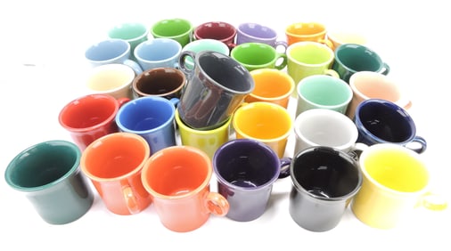 Fiesta Post 86 lot of 31 mugs