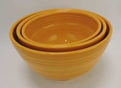Fiesta Post 86 3 pc mixing bowl set,