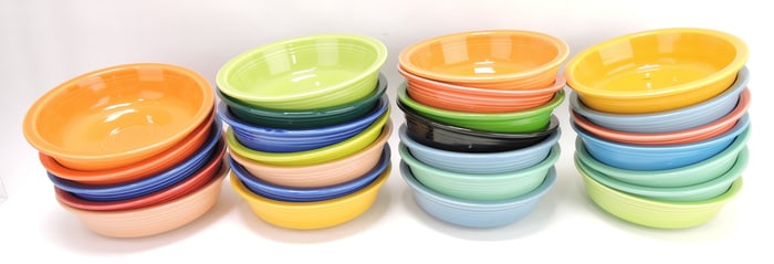 Fiesta Post 86 lot of 26 - 7" bowls