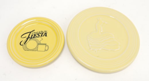 Fiesta Post 86 sunflower coaster and