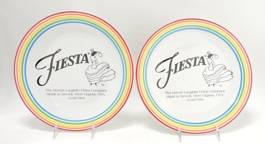 Fiesta Post 86 lot of 2 - 12" dancing