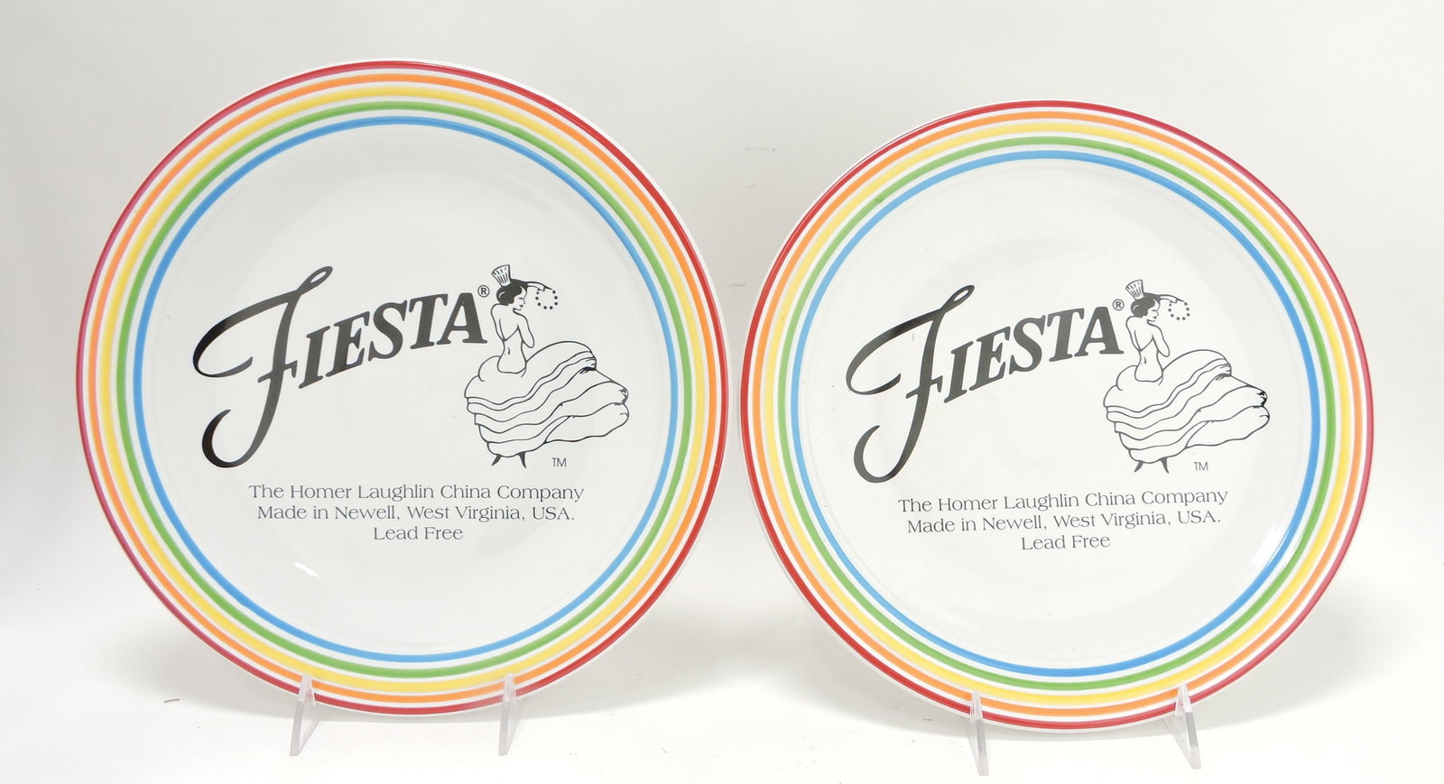 Fiesta Post 86 lot of 2 - 12" dancing (1 of 1)