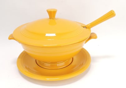 Fiesta Post 86 marigold soup tureen