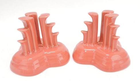 Fiesta Post 86 pair of pyramid candle