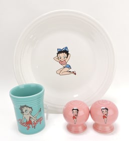Fiesta Post 86 lot of 4 pcs, Betty Boop