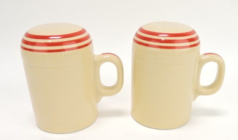 Fiesta Post 86 red stripe pair of
