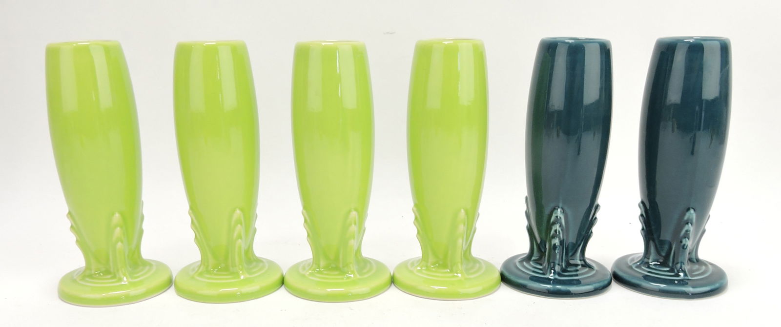 Fiesta Post 86 lot of 6 bud vases: (1 of 1)