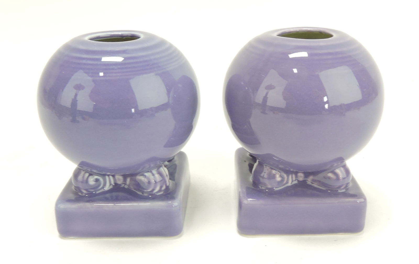 Fiesta Post 86 pair of round candle (1 of 1)