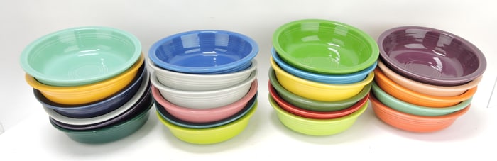 Fiesta Post 86 lot of 23 - 7" bowls