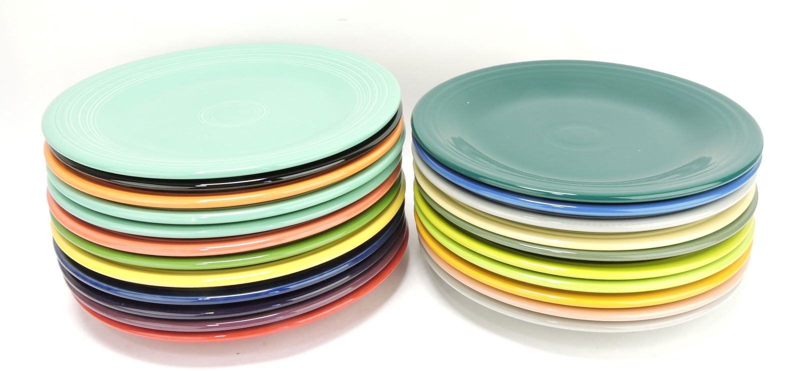 Fiesta Post 86 lot of 22 - 10 1/2" plates (1 of 1)