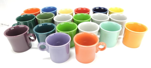 Fiesta Post 86 lot of 20 mugs