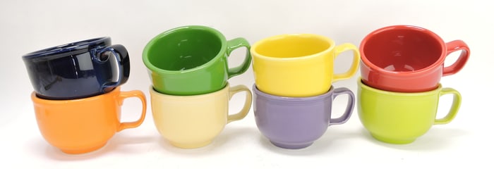 Fiesta Post 86 lot of 8 jumbo cups