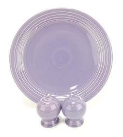 Fiesta Post 86 12" lilac chop plate (kiln