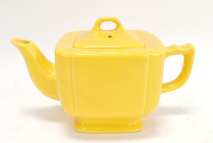 Riviera teapot, yellow