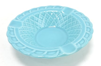 Harlequin basketweave ashtray,