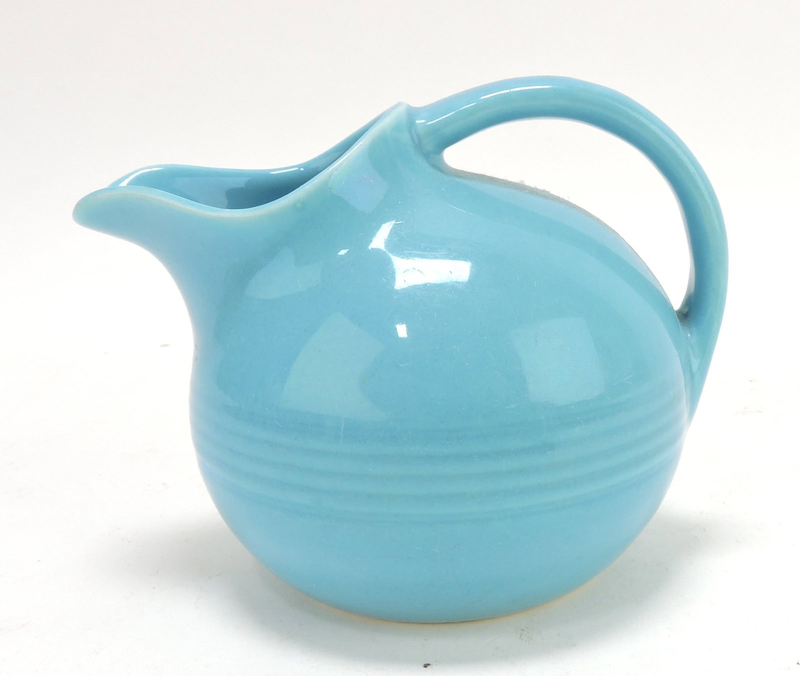 Harlequin novelty creamer,: turquoise