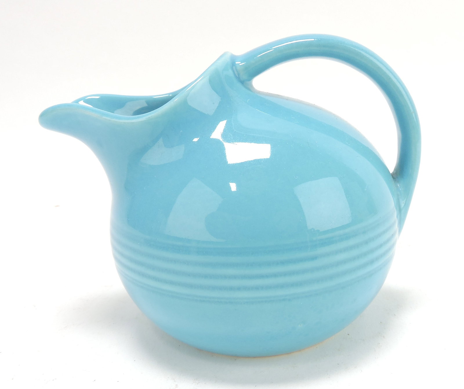 Harlequin novelty creamer,: turquoise