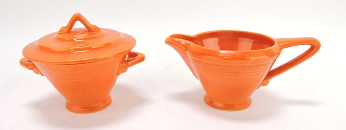 Harlequin cream & sugar,