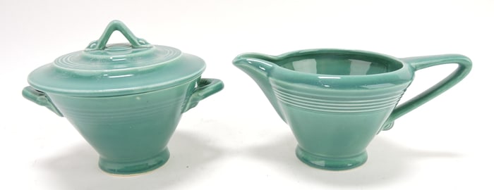 Harlequin cream & sugar,