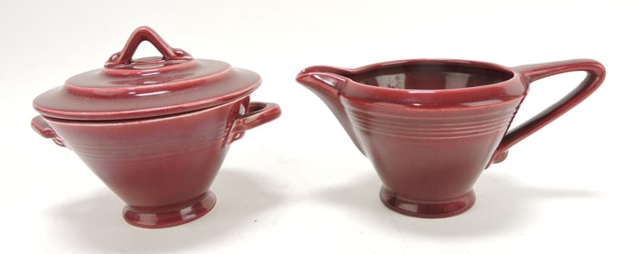 Harlequin cream & sugar,