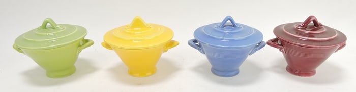 Harlequin lot of 4 sugars