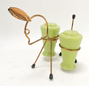 Harlequin wire donkey shaker holder and
