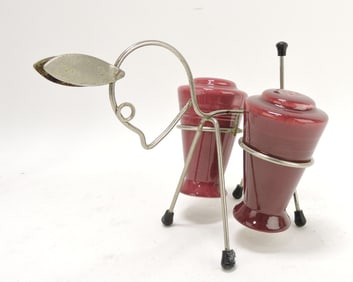 Harlequin wire donkey shaker holder and