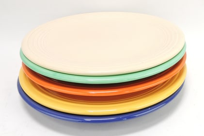 Fiesta chop plate group, 5 - 13"