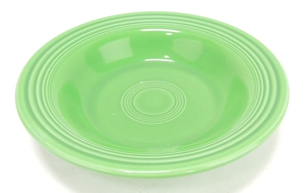 Fiesta deep plate, medium green