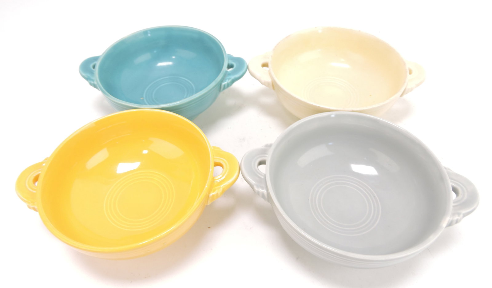 Fiesta cream soup group,: 4 mixed