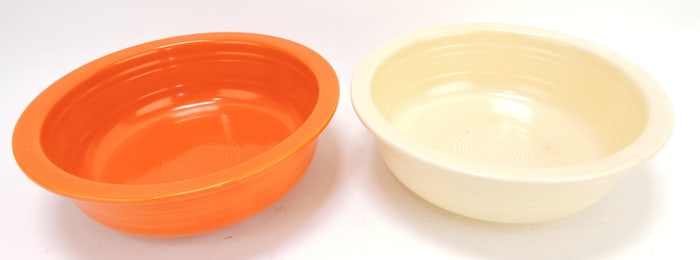 Fiesta 9 1/2" nappy bowl group,