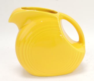 Fiesta disc juice pitcher, Harlequin