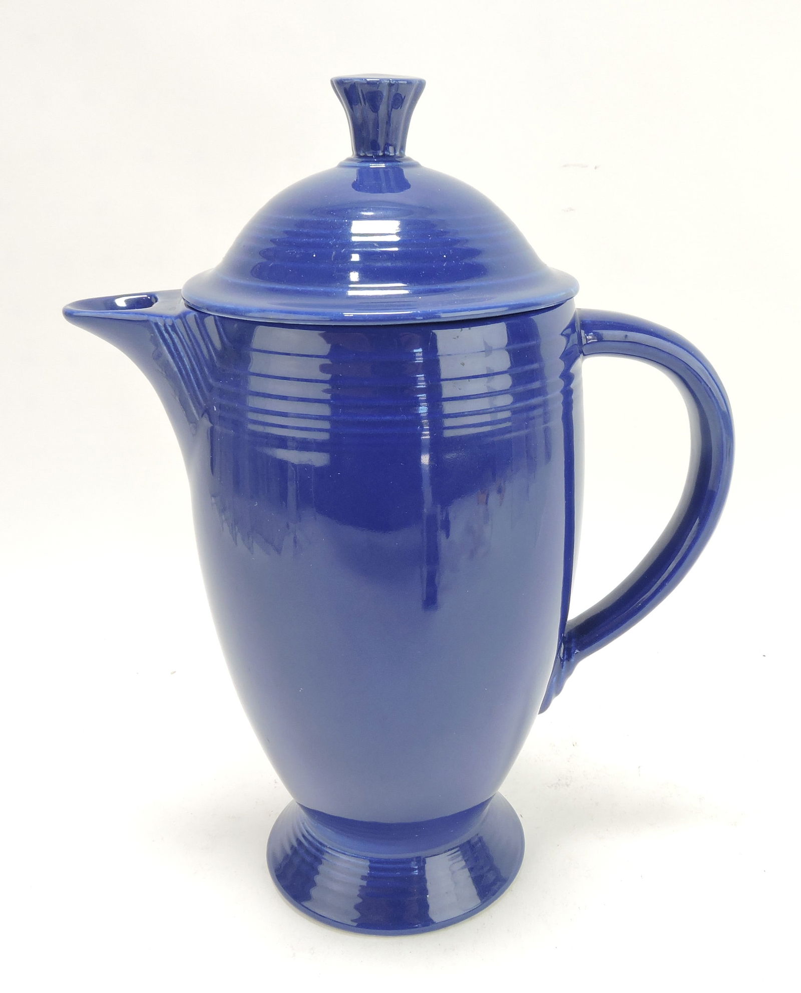 Fiesta coffee pot, cobalt (1 of 1)