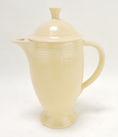 Fiesta coffee pot, ivory