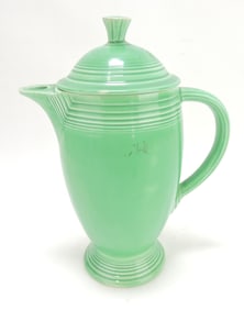 Fiesta coffee pot, green