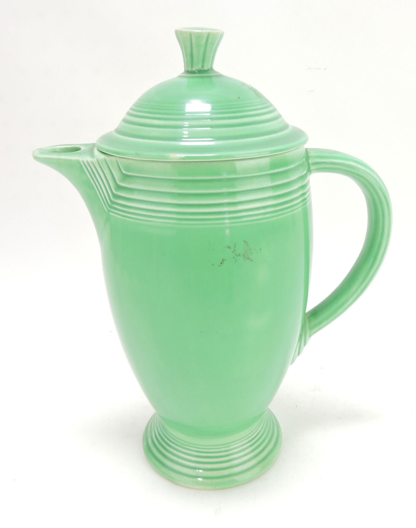 Fiesta coffee pot, green (1 of 1)