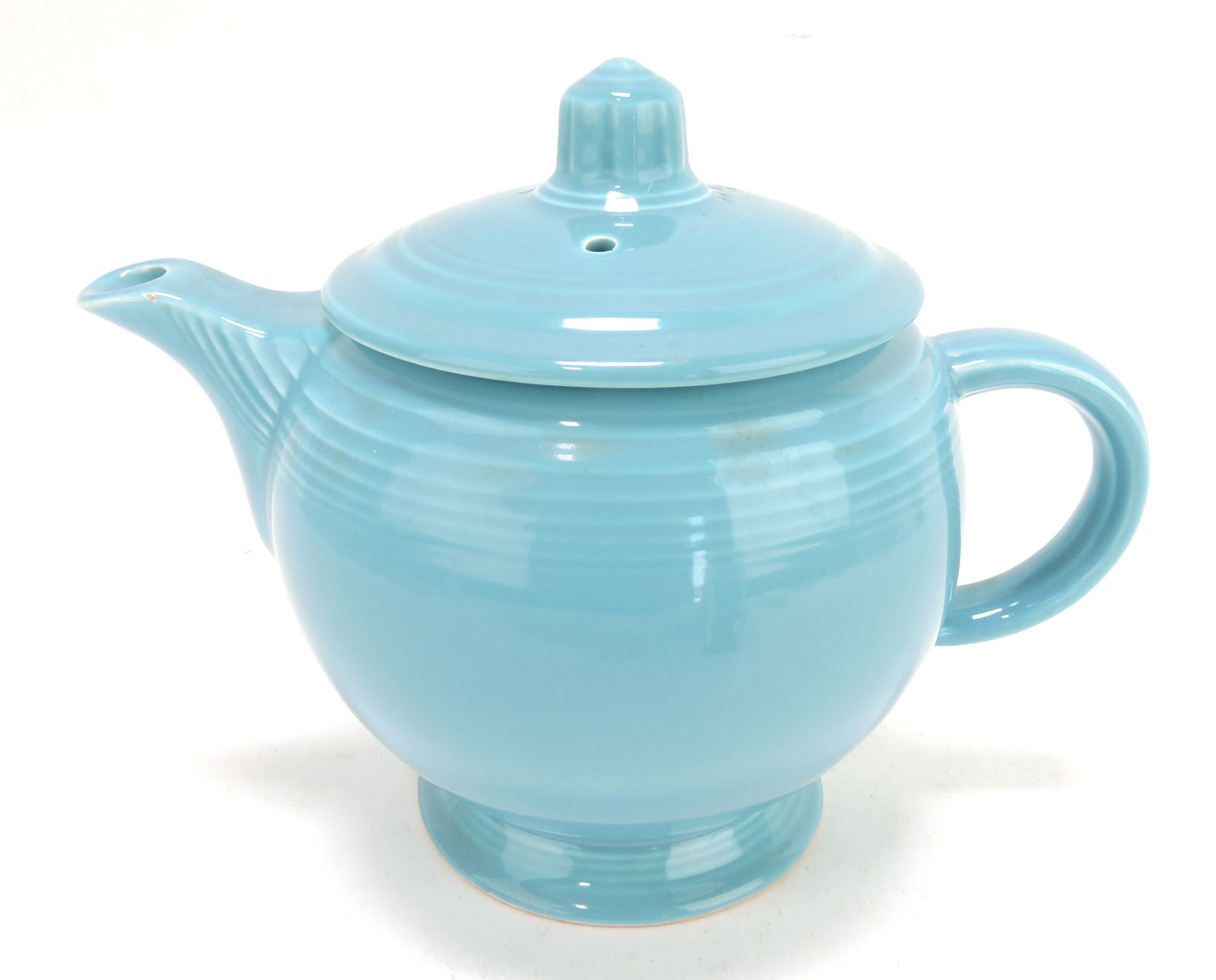 Fiesta medium teapot, turquoise (1 of 1)