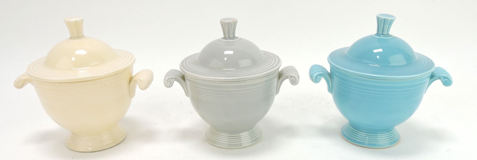 Fiesta sugar group of 3 - ivory, (1 of 1)