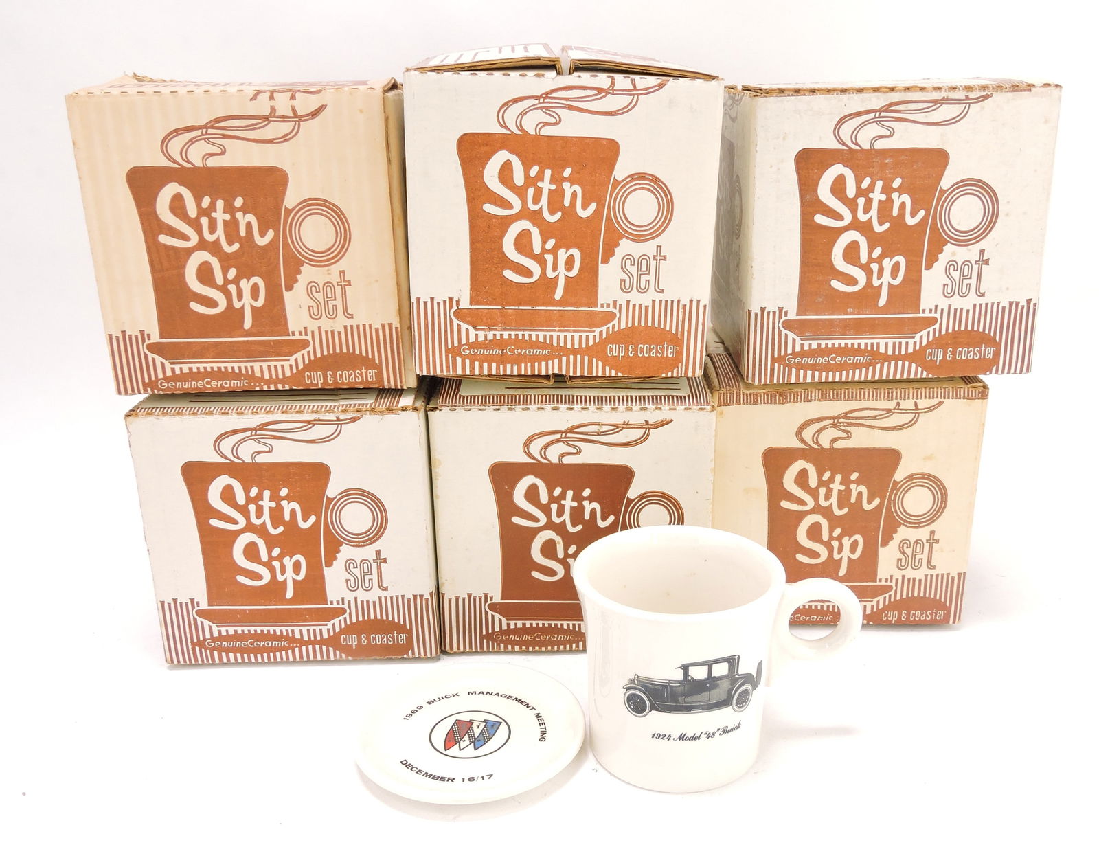 Fiesta lot of 6 Buick 'Sit-n-Sip' (1 of 1)