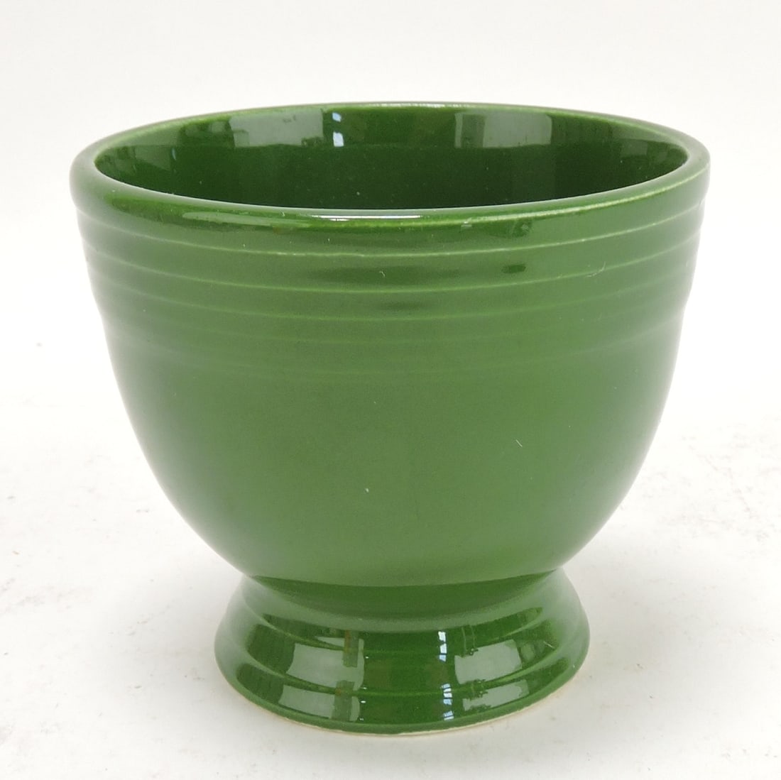Fiesta egg cup, dark green (1 of 1)