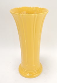 Fiesta 12" flower vase, yellow