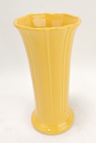 Fiesta 8" flower vase, yellow