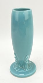 Fiesta bud vase, turquoise
