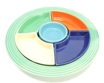 Fiesta relish tray