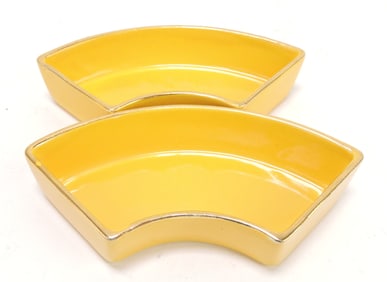 Fiesta relish tray side inserts,