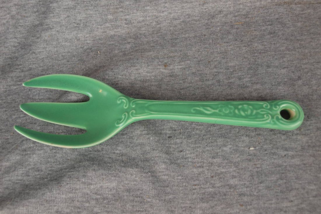 Fiesta Kitchen Kraft green fork: Fiesta Kitchen Kraft green fork