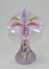 Fenton jack in the pulpit 10 3/4" vase with