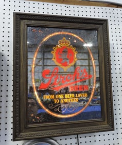 Stroh's Beer lighted advertising sign,